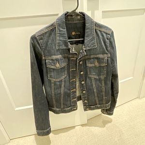 Dark denim jean jacket
